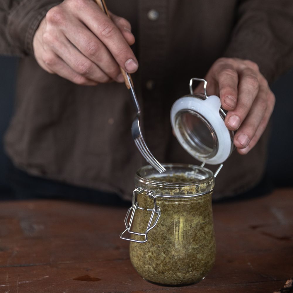 Pesto de Rúcula com Gorgonzola